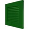 Ekena Millwork 12"W x 12"H True Fit PVC Louver Shutters Sample, Viridian Green SAMPLE-TFPLVHG - alternate 3
